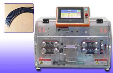 如何操作自动切管绕线扎把机