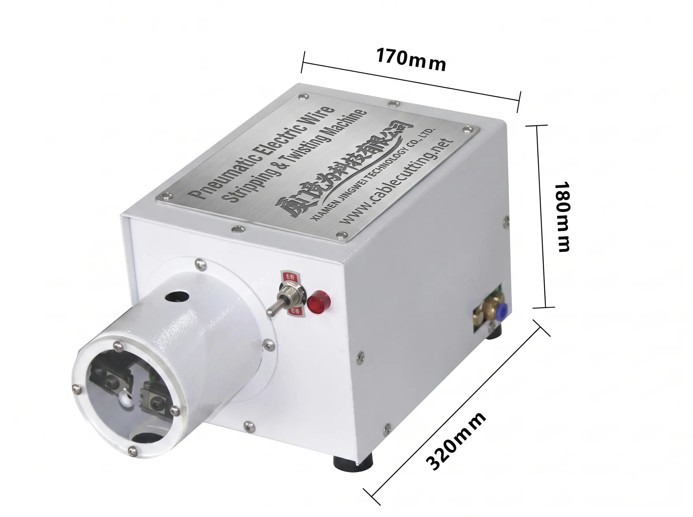 半自动气动电动剥线扭线机 WPM-200 | 高效线束加工利器