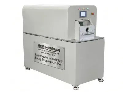 大型方形电缆旋转剥皮机 最大剥皮长度1000mm WPM-5010