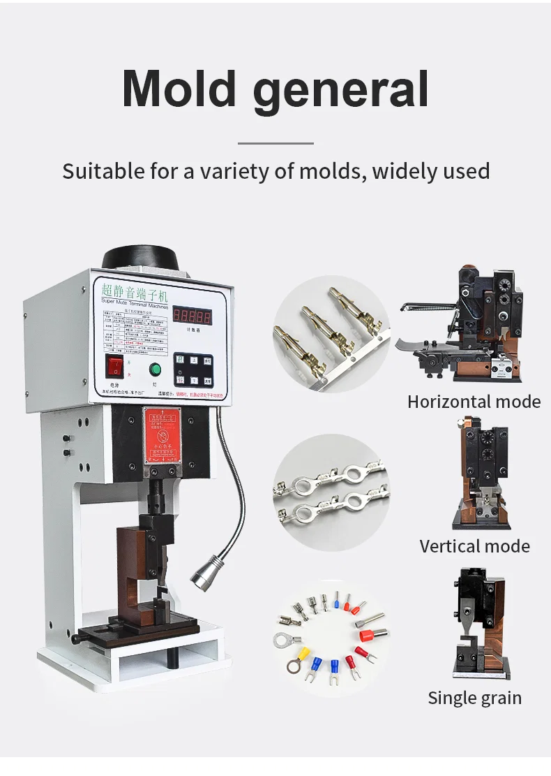  OTP terminal crimping molds, OTP horizontal mode, wire crimping machine applicator, die for terminal machine 
