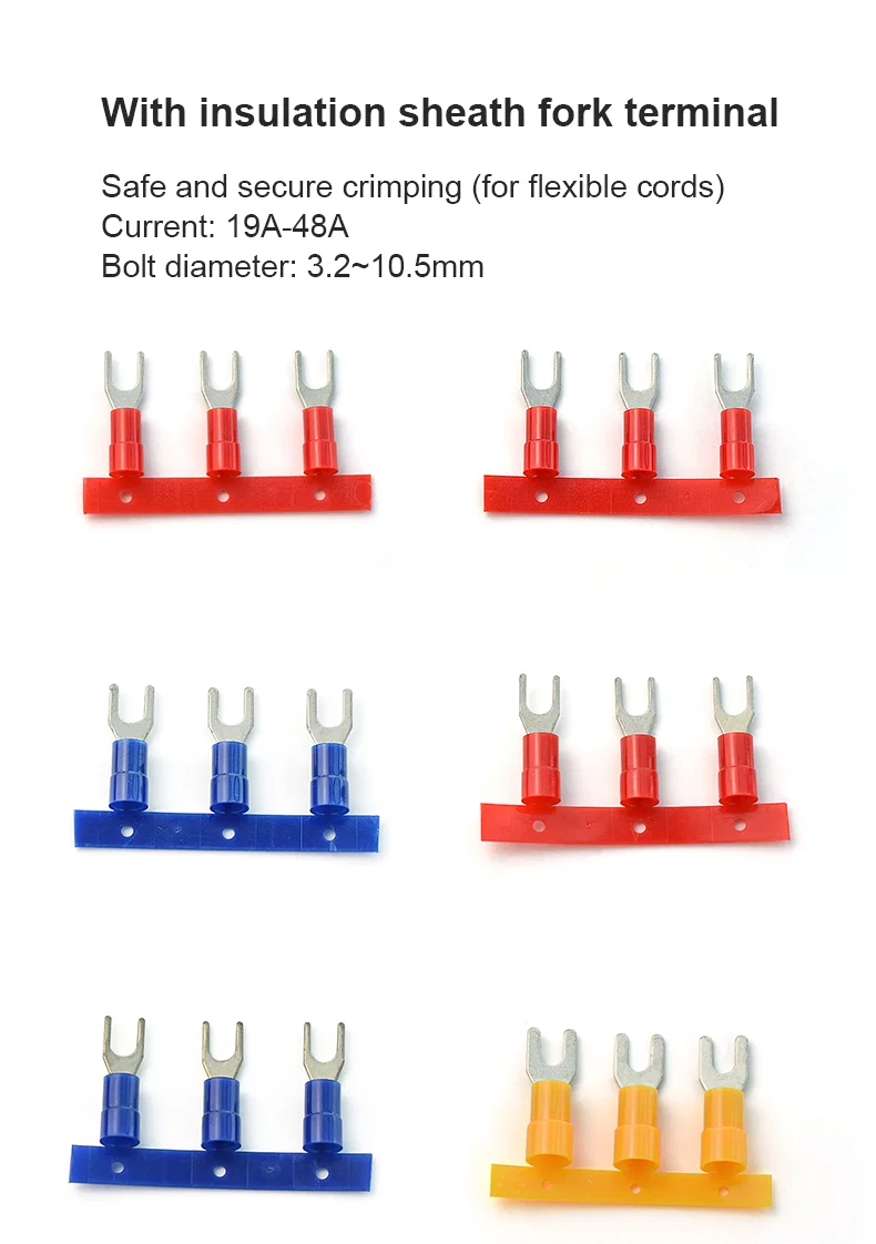 Pin Terminal, Insulated Round Terminal, Tube Terminals 针式端子, 绝缘圆形端子, 管式端子