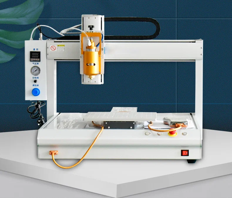 固体胶水热熔点胶机器人 高品质台式 551 点胶机器人，粘度热熔点胶机器人