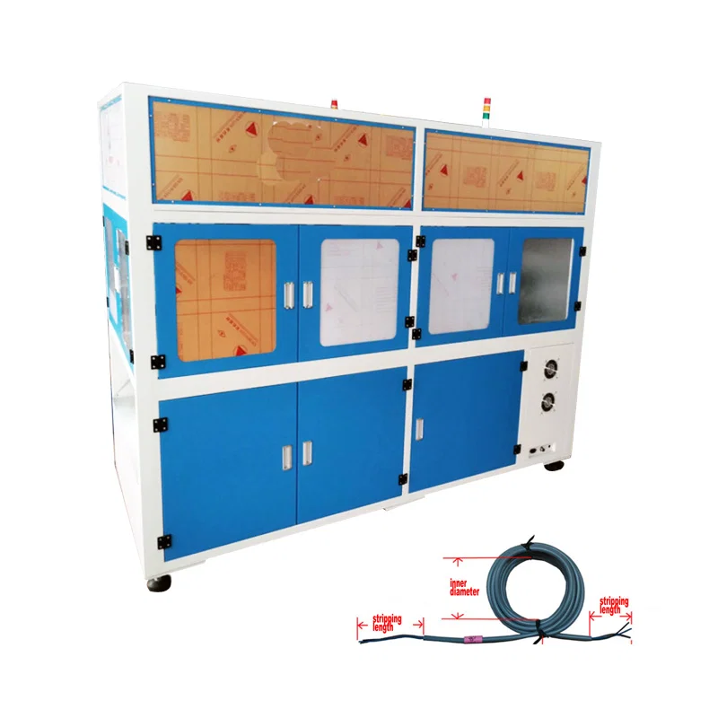 Full automatic Power cord cable cutting stripping winding binding machine WPM-CRT-03M, Cable Cut Strip Winding Binding Machine, Automatic Cut Strip Binding Machine, Power Cord Cable Binding Machine 全自动电源线剪条剥线捆扎机WPM-CRT-03M, 电缆剪条缠绕捆扎机, 自动剪条捆扎机, 电源线捆扎机