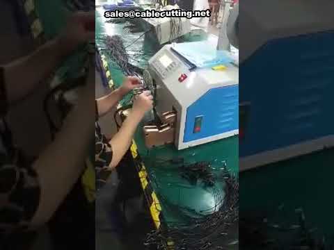 耳机线自动绕线扎线机 | 高效扭结式捆扎设备
