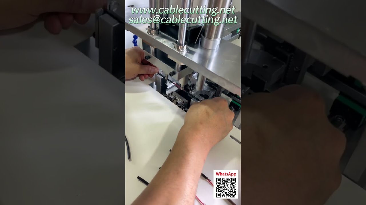 全自动电线裁切剥皮绕线一体机303 | 高效工厂自动化设备