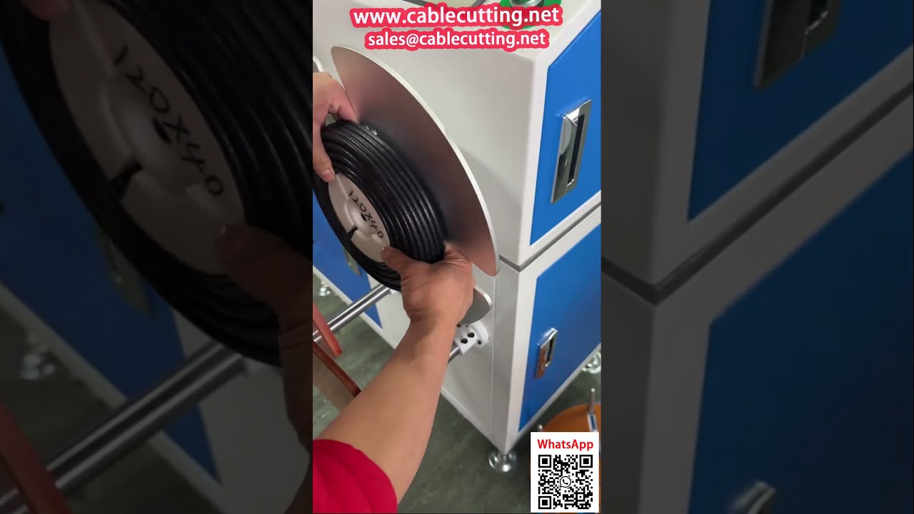 全自动绕线计数机 | 大卷分切小卷复绕系统，提升线缆包装效率