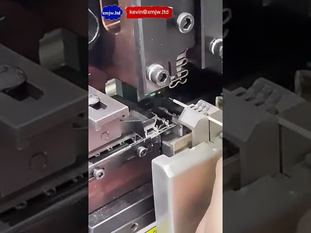 半自动新能源伺服线束端子压接机 | 环形端子与电缆接线片高效加工