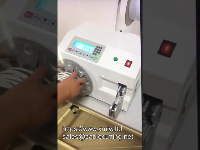 WPM 90 自动电线电缆捆扎扭结机 | 高效线缆卷绕设备