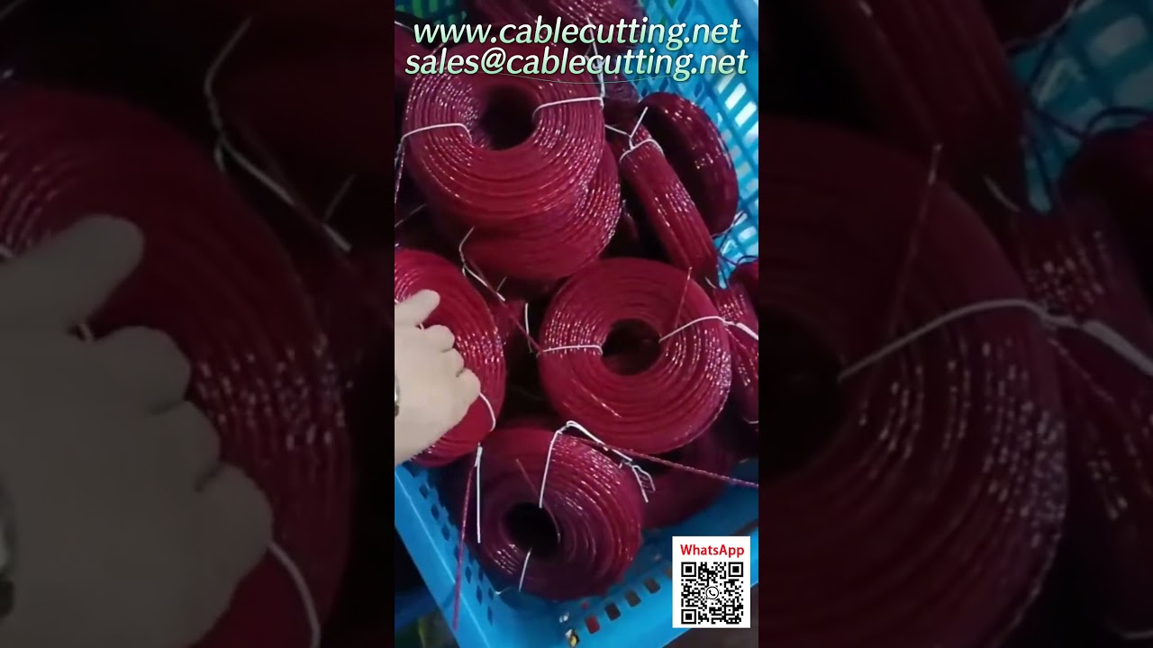 打草绳自动绕线包装机 | 高效盘卷与定量包装设备