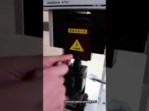 端子压接机操作调试视频 | 端子机使用教程与故障排除