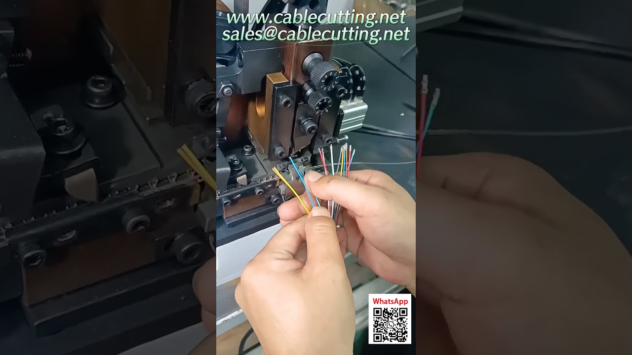 全自动剥线压接机 | 高效端子安装工具