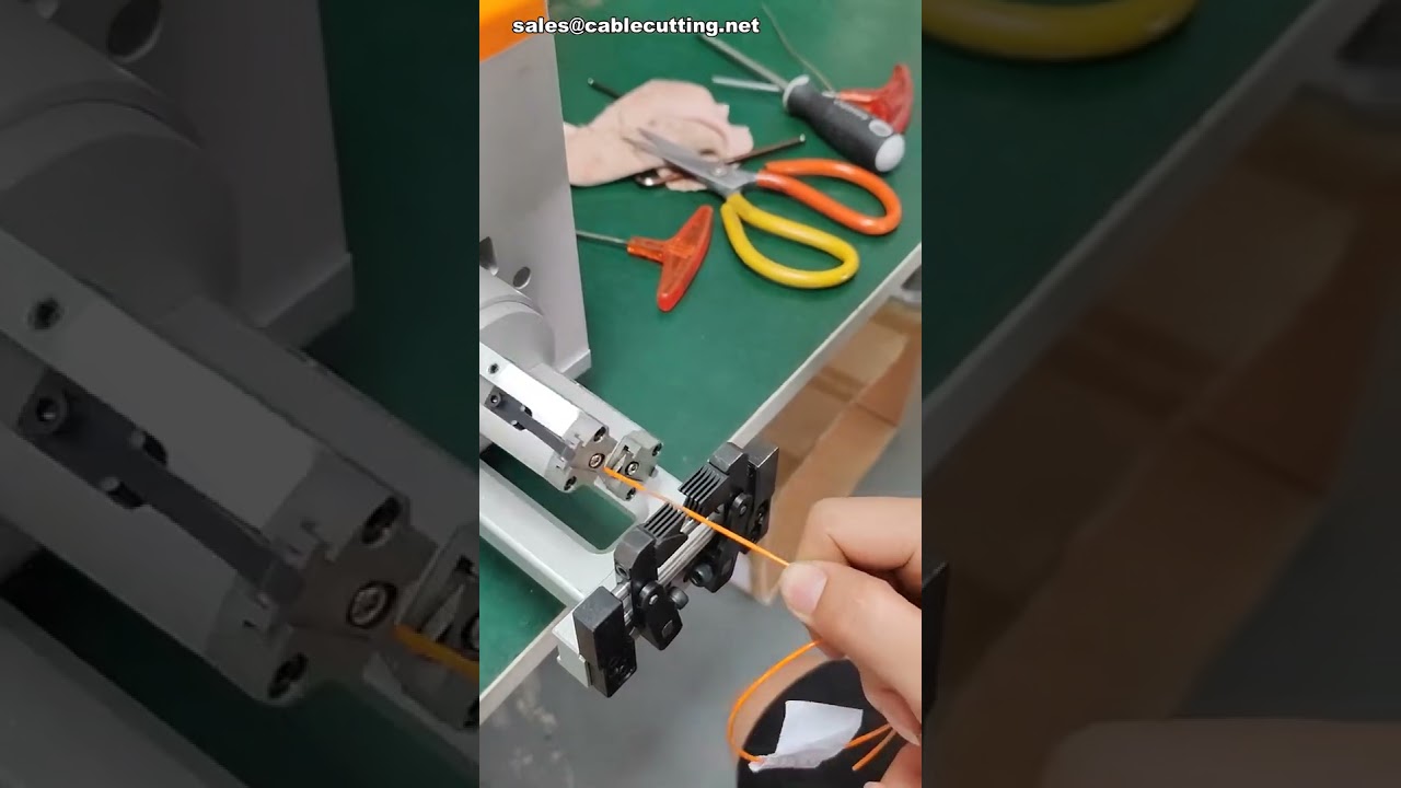 同轴电缆剥线机｜变压器线材加工利器 #工厂 #机器 #DIY