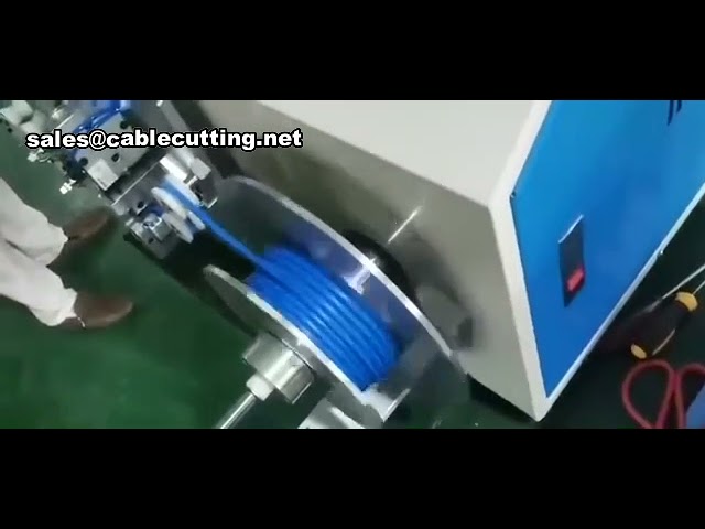 自动计米绕线扎带一体机 | 高效线材包装设备