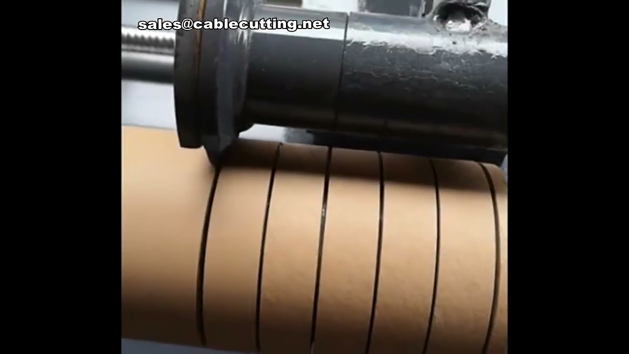纸管切割机 | 牛皮纸芯分切设备 | 纸厂自动化生产设备