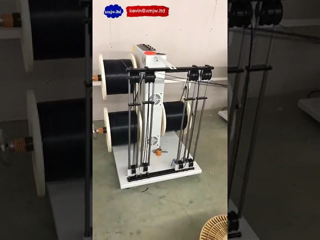全自动四轴四盘电缆放线机 | 高效电线加工设备