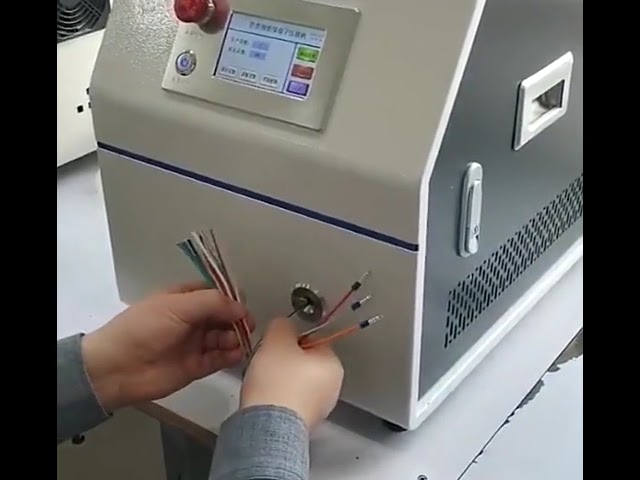全自动绝缘管端子剥线压接机 0.5-4.0mm² 方形夹钳