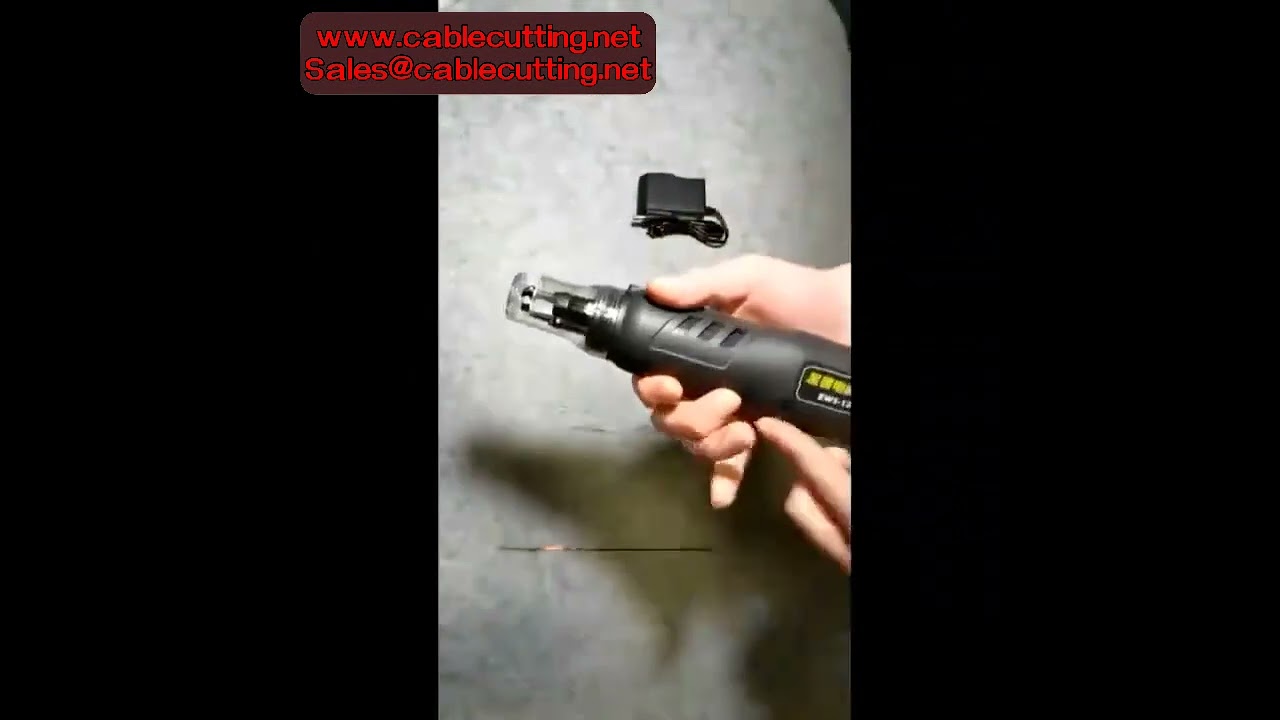 手持式电动剥线机 | 高效铜线回收利器