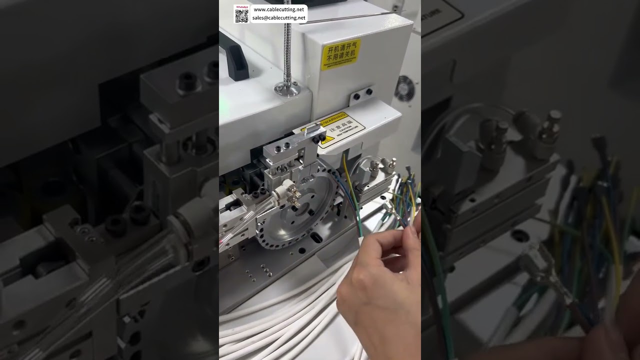 全自动穿管机 | 高速线束套管与组装加工设备