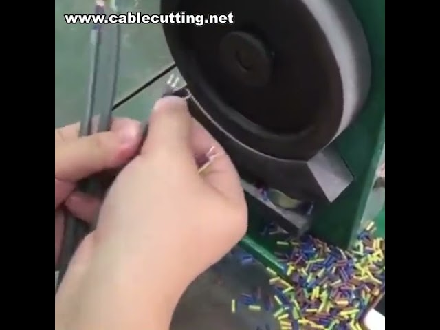 铜导体绞线剥皮一体机，高效电线剥皮扭线设备