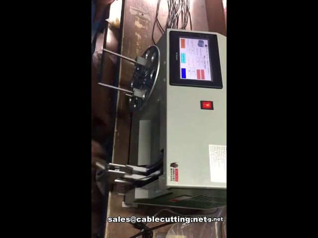 半自动绕线扎带机 | 高效工业线缆处理设备