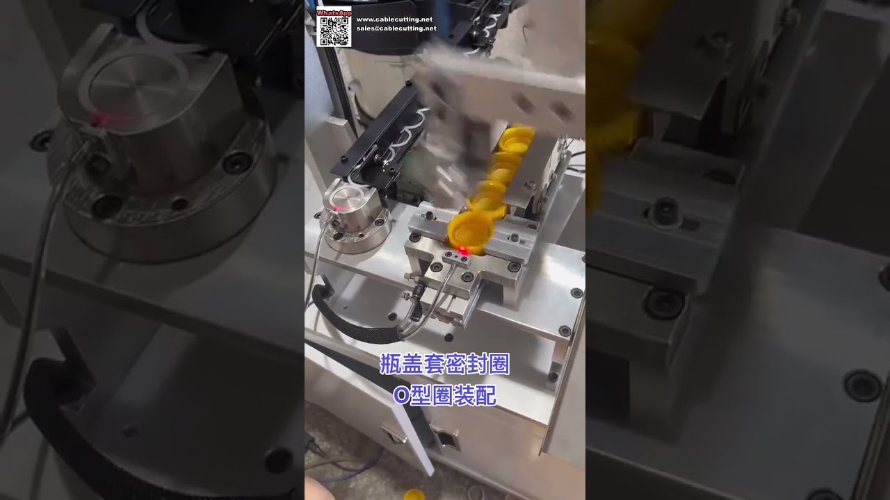 出口级全自动O型圈组装机，专为硅胶密封件设计