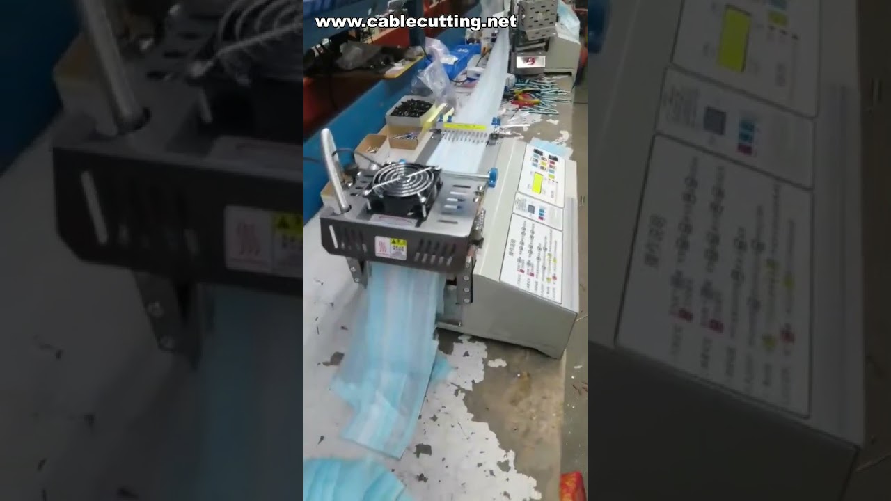 全自动热刀切绳机 | 聚酯带切割设备 | 电动绳索裁剪机