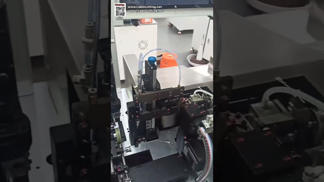 高端工业自动化线束加工与端子压接机，高效精准