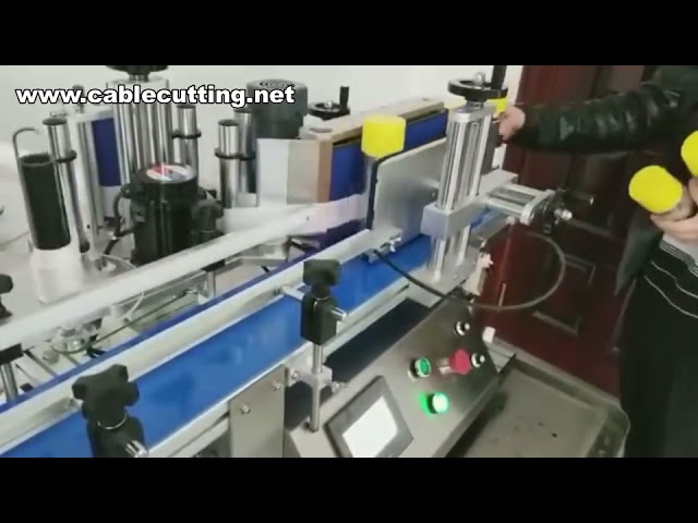 桌面全自动圆瓶贴标机 | 小型圆罐贴标机 | 高效自动贴标设备