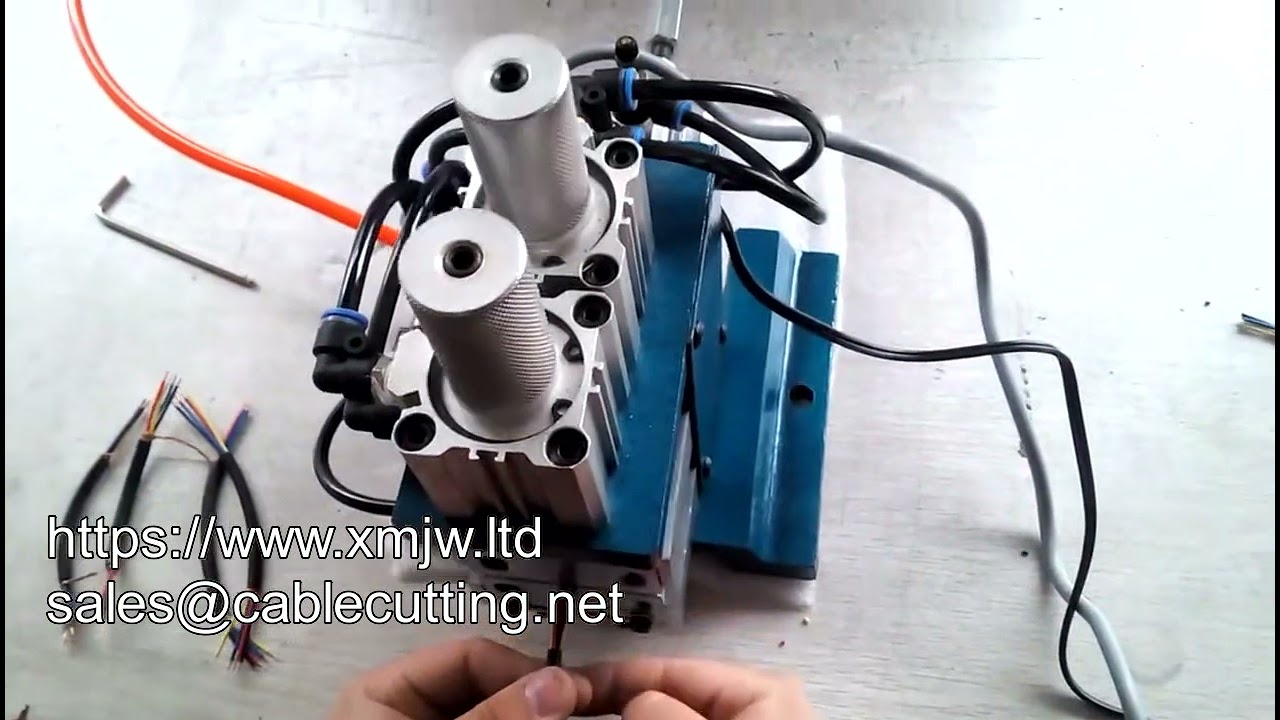 4F立式气动剥线机 | 高效自动化线束加工设备
