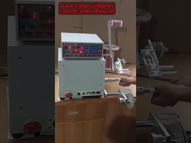 750W全自动电脑绕线机 高精度0.1-2.5mm线圈绕制设备 220V