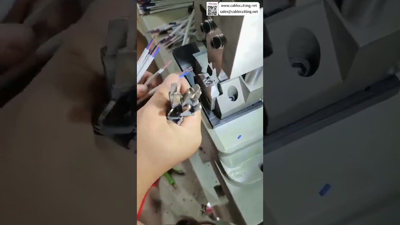半自动手动标准插头端子机 快速切割工具 堆叠操作工具