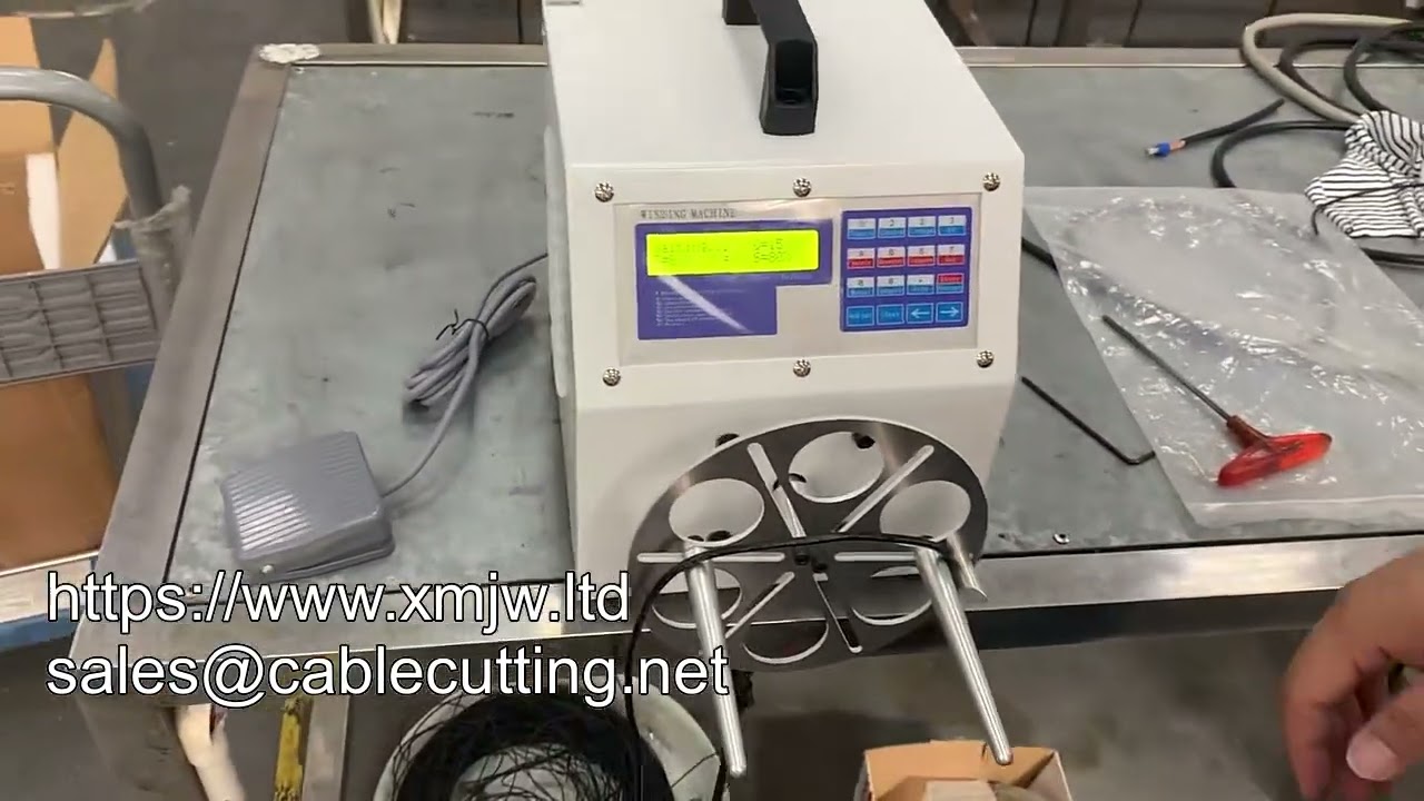 全自动绕线机 WPM 200w | 高效电线捆扎与卷绕设备