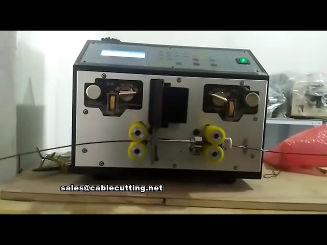 全自动铜线裁切剥线机 | 高效铜缆加工设备