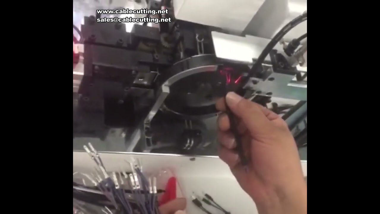 220V/110V 半自动热缩管机 | 多芯线束裁剪送料一体机