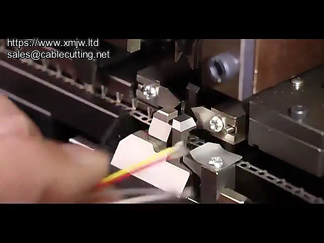 全自动裁线剥线打端机 | 高效线束加工设备