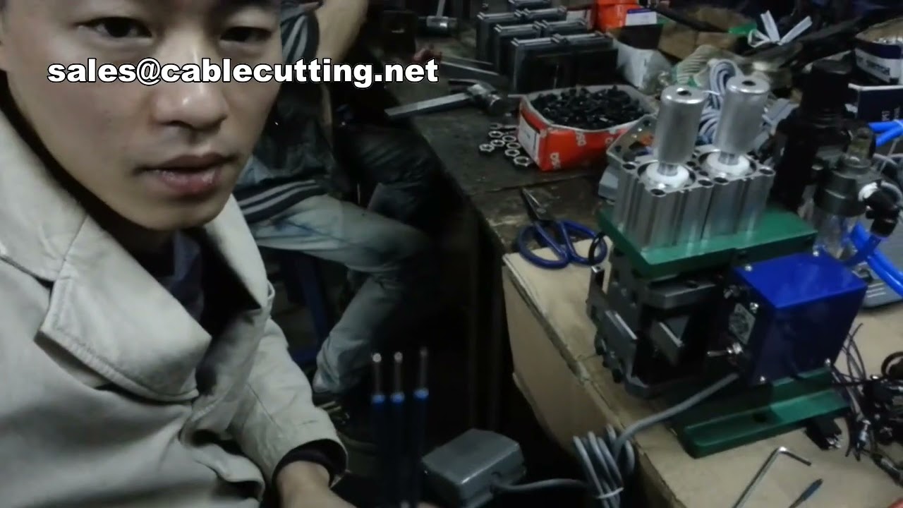 全自动剥线扭线机，高效电线剥皮扭线设备
